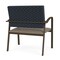 Lesro Newport Bariatric Chair Metal Frame, Bronze, RS Night Sky Back, MD Farro Seat NP1401 - alternate 3
